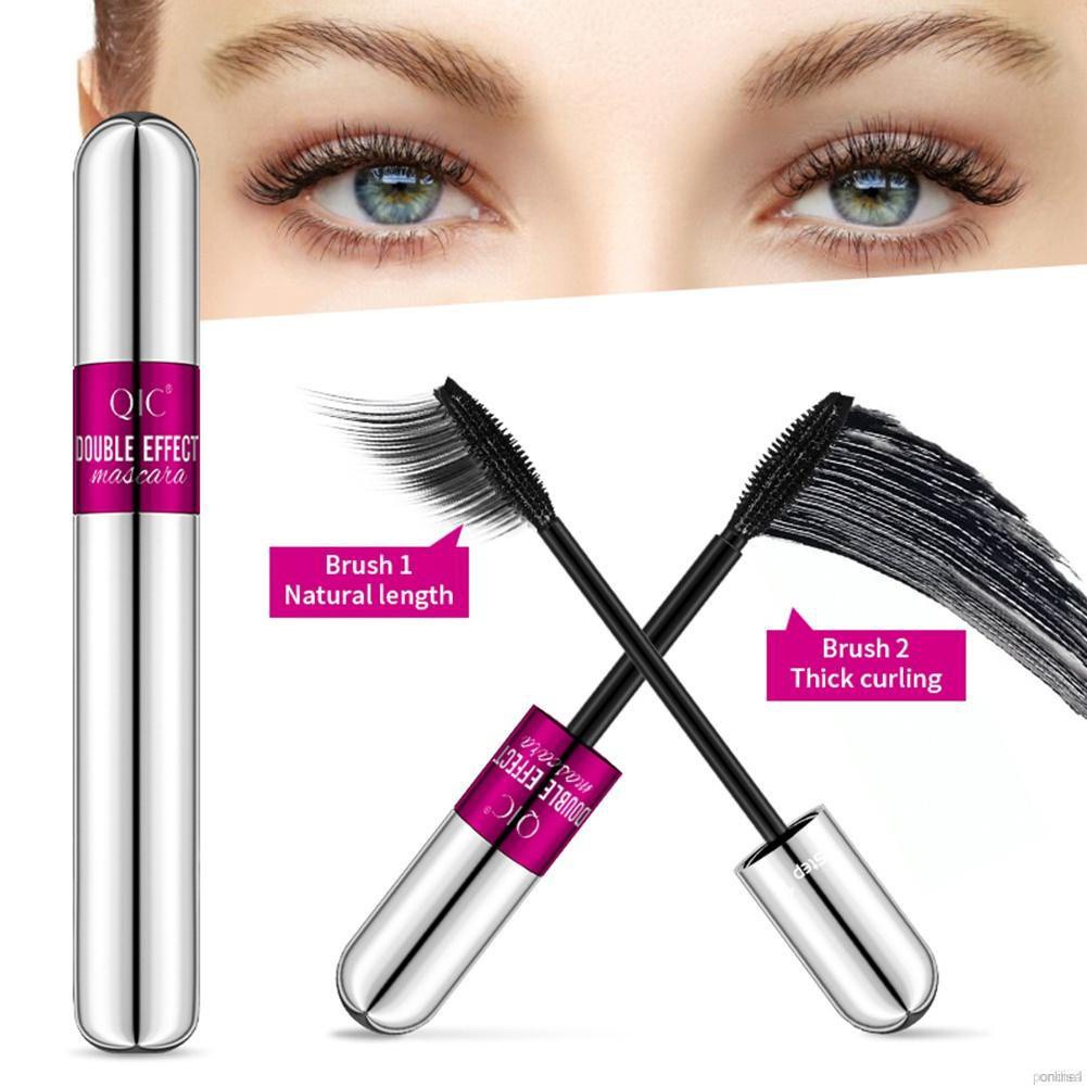 [Hàng mới về] Mascara 2 trong 1 chuốt lông mi cong dài dày chống thấm nước chống vón cục