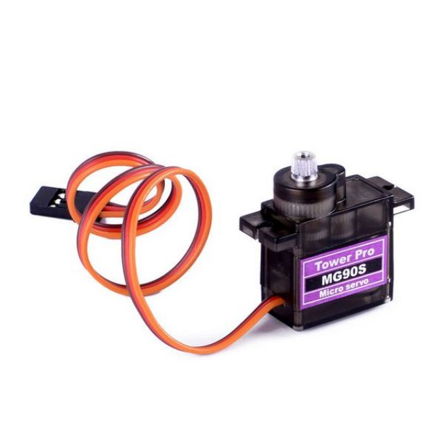 [Rẻ vô định] Động Cơ RC Servo MG90S (bánh răng kim loại)- Servo MG90 nhông kim loại siêu khoẻ, bền