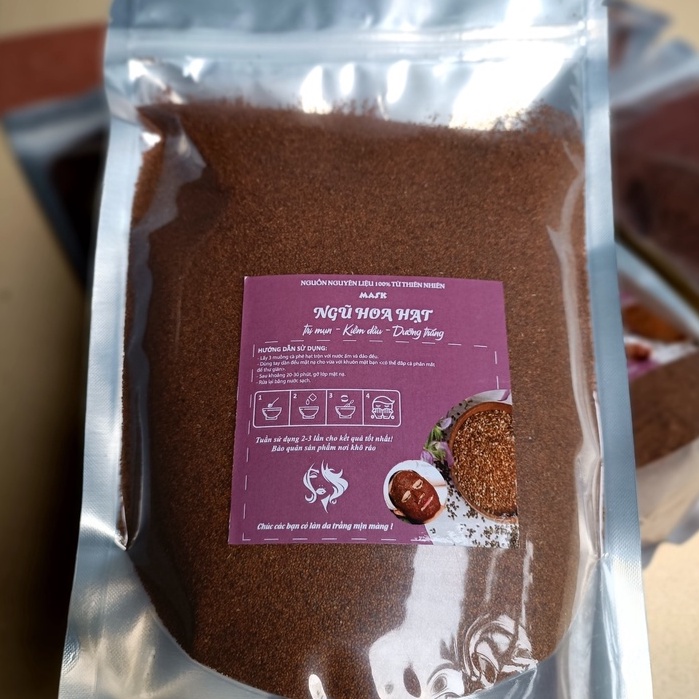 1kg ngũ hoa hạt sạch, mặt nạ đắp mặt chuyên dụng spa, hạt đinh lịch