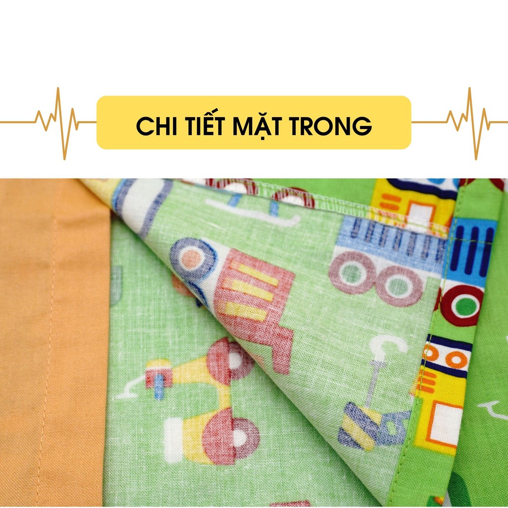 Áo dài cách tân AZUNA KIDS cho bé trai - vải cotton thô hàn quốc