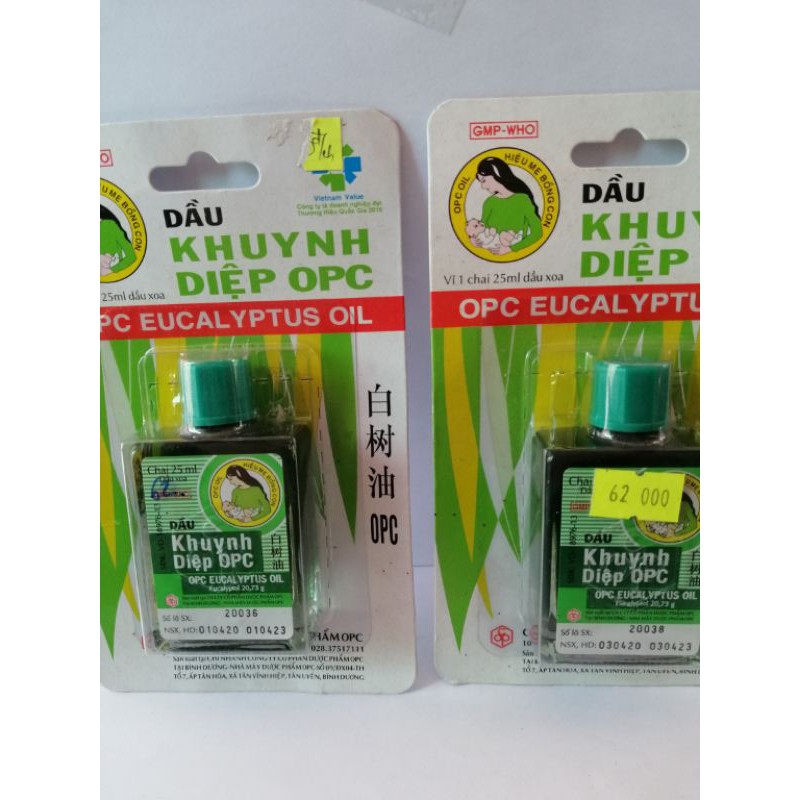 DẦU KHUYNH DIỆP OPC