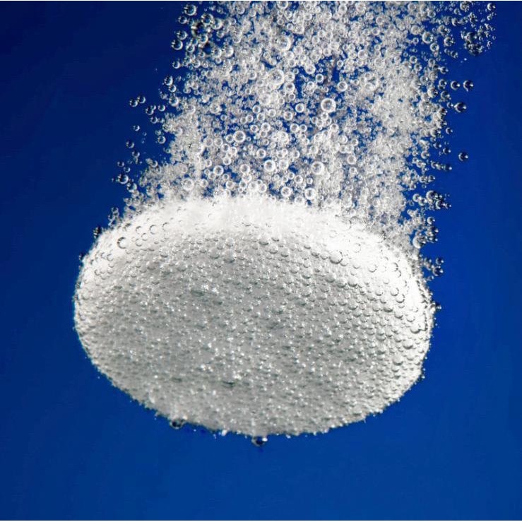 Viên Sủi Rửa Kính Xe Ô tô - 1 Viên Pha 4Lit Nước Tẩy Sạch Kính - Làm Sạch Vết Bẩn Trên Kính Lái, Tạo Hiệu Ứng Lá Sen