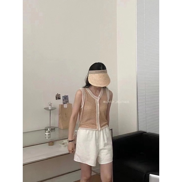 áo len dile mỏng mix viền nổi bật (1420#)