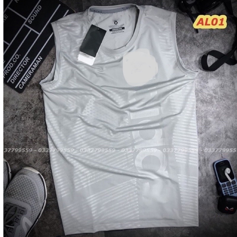 ÁO THỂ THAO NAM- ÁO SÁT NÁCH CHẤT SIÊU MÁT PHOM 45-95kg