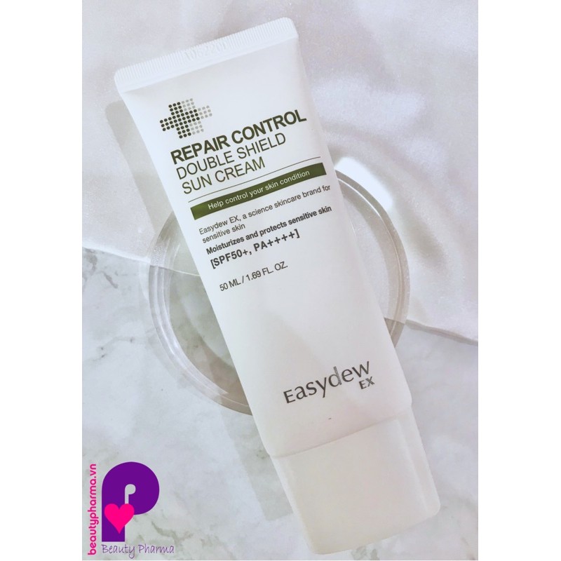 Kem chống nắng, ngừa lão hoá cho mọi loại da Easydew Ex Repair Control Double Shield Sun Cream