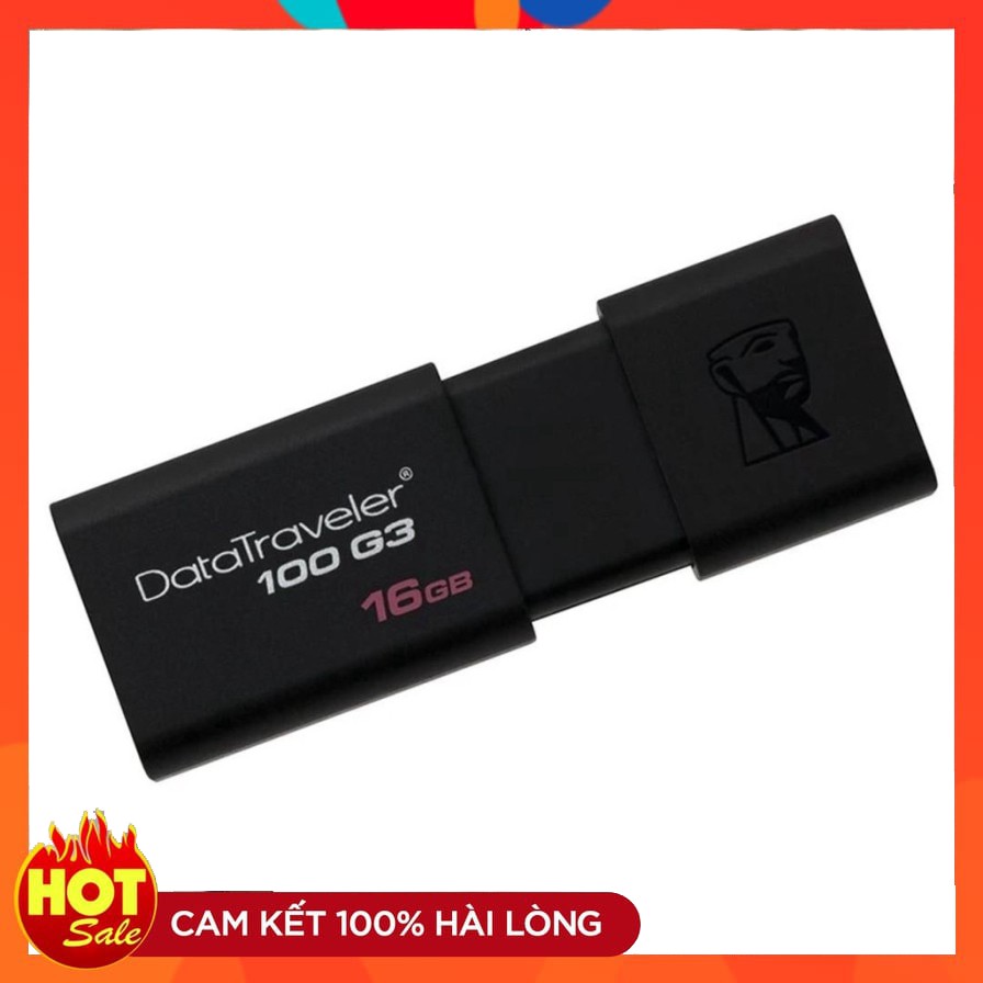 USB 3.0 Kingston Data Traveler DT100G3 16GB Chính Hãng