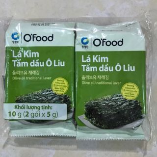 LÁ KIM TẨM DẦU Ô LIU O'FOOD 10g