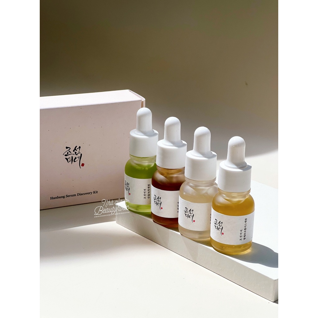 Set serum dưỡng mini BEAUTY OF JOSEON HANBANG DISCOVERY KIT