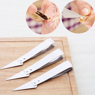 Dao mổ kèm nhíp nhổ lông gà vịt