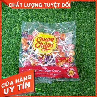 Kẹo que Chupachups hương trái cây tổng hợp gói 60 que 600g