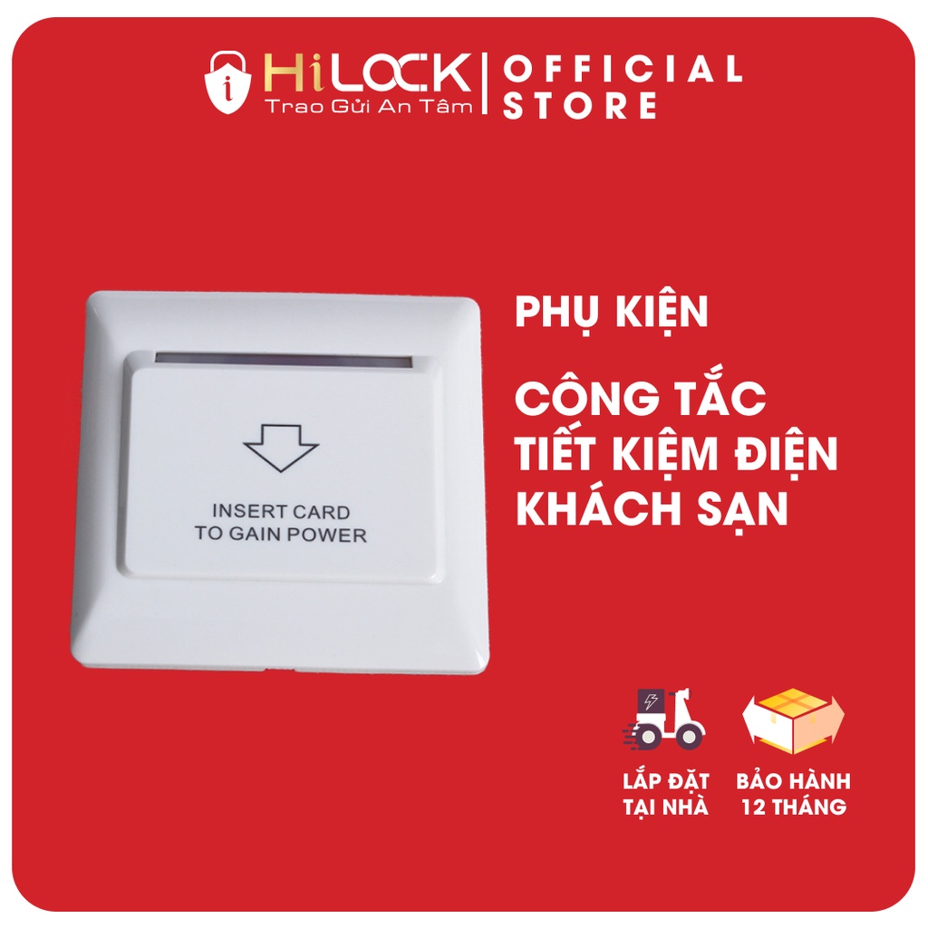 Công tắc tiết kiệm điện khách sạn HLO109 ( chưa bao gồm thẻ từ )