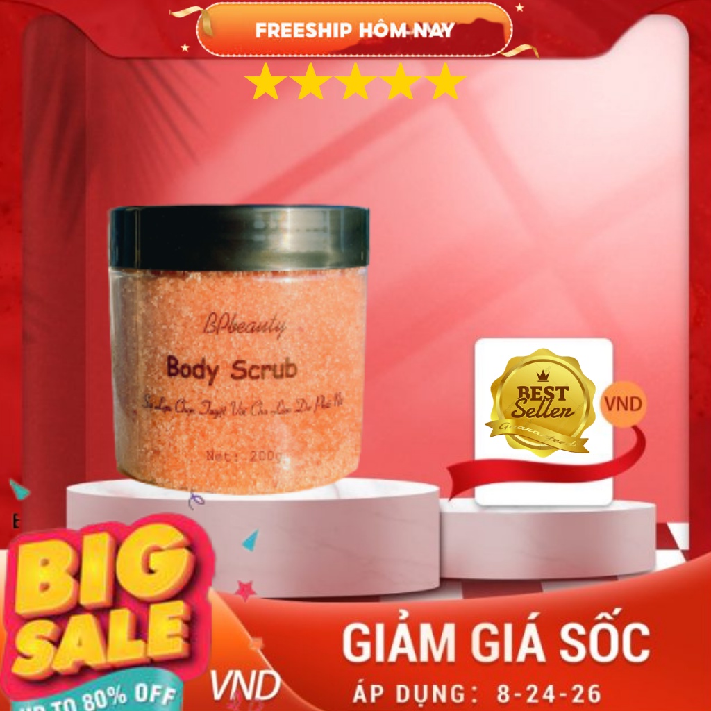 Tẩy tế bào chết Muối hồng Hymalaya Handmade BODY SCRUB Lấy đi lớp da chết toàn thân cho da thêm khỏe mạnh từ bên trong | BigBuy360 - bigbuy360.vn