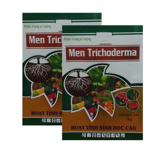 [HÀNG CHÍNH HÃNG] Phân bón Men Trichoderma Men Trichoderma - Nấm Vi Sinh (Bao 1 Kg)