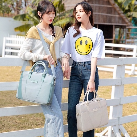 Túi Xách Đựng laptop 13.3 14.1 15.6 inch Thiết Kế Đơn Giản Tiện Dụng