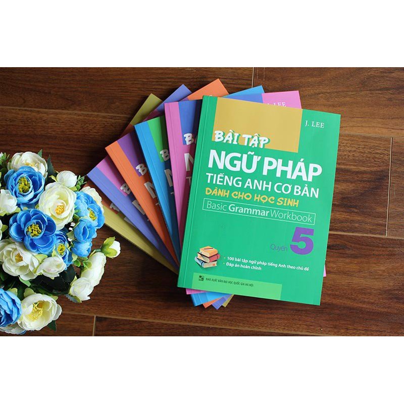 Sách: Bài Tập Ngữ Pháp Tiếng Anh Cơ Bản Dành Cho Học Sinh – Basic Grammar Workbook (Lẻ 6 Cuốn) | BigBuy360 - bigbuy360.vn