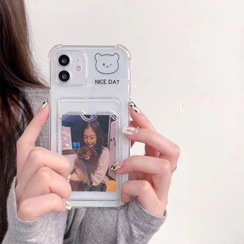 Ốp lưng BVC cài thẻ, hoặc ảnh  5 6 5s/6/6plus/6s/6splus/7/7plus/8/8plus/x/xr/xs/11/12/pro/promax/13/13Promax