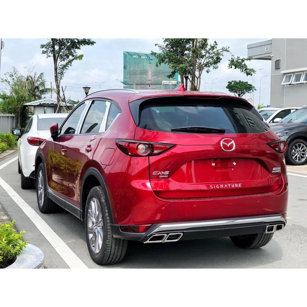 Lip pô, lippo, lip chia đôi pô MAZDA CX5 2019 2020 Zin theo xe