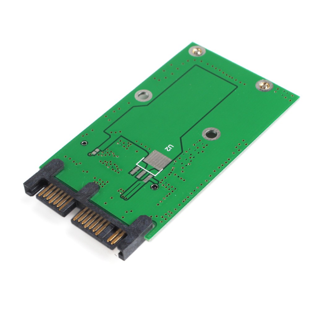 Card chuyển đổi DG Mini PCIe PCI-e mSATA 3x5cm SSD sang 1.8&quot; Micro SATA