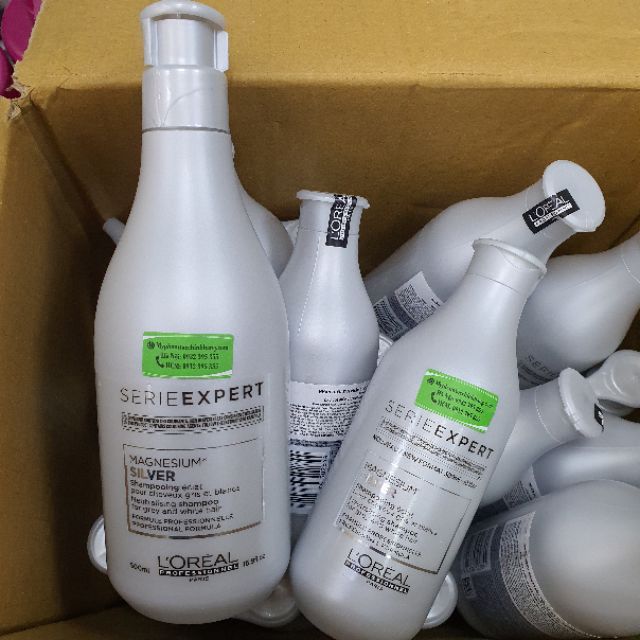 DẦU GỘI KHỬ VÀNG GIỮ MÀU TÓC NHUỘM XÁM BẠC L'OREAL 300ML - 500ML | BigBuy360 - bigbuy360.vn
