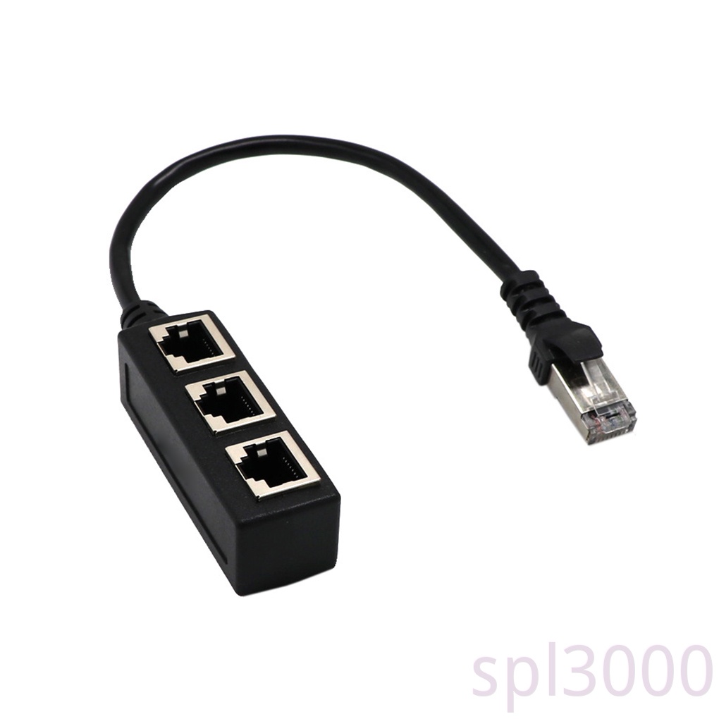 Dây Cáp Chia Mạng Lan Rj45 1 Ra 3 Cổng