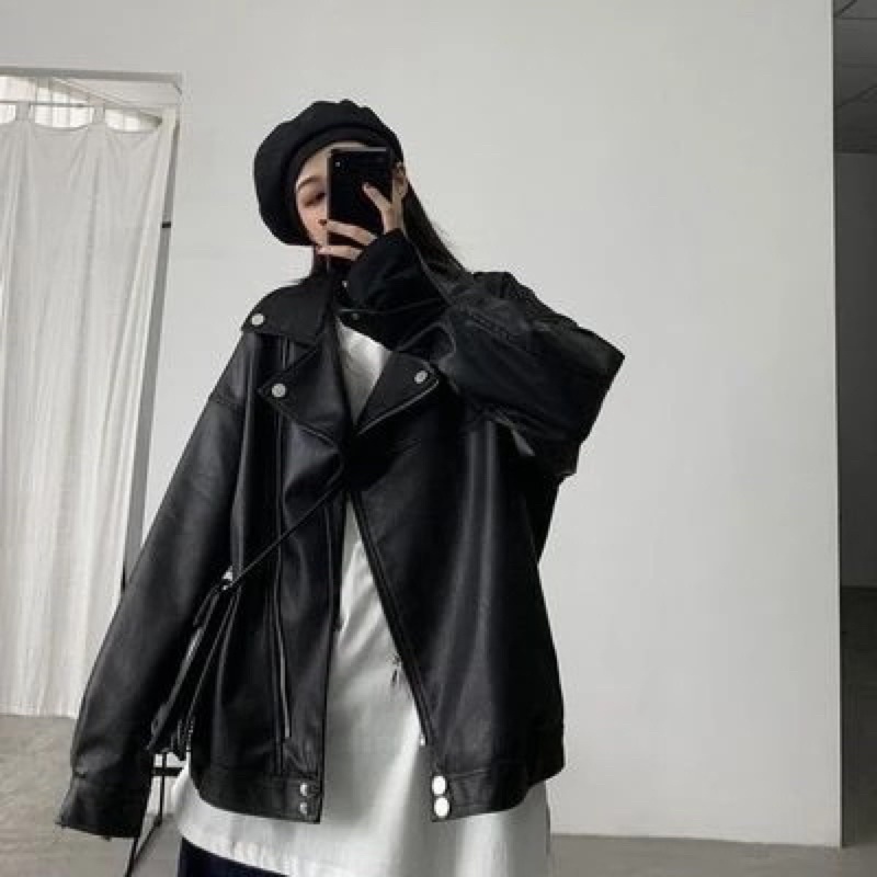 ORDER Áo da biker form rộng (Feedback ảnh cuối)
