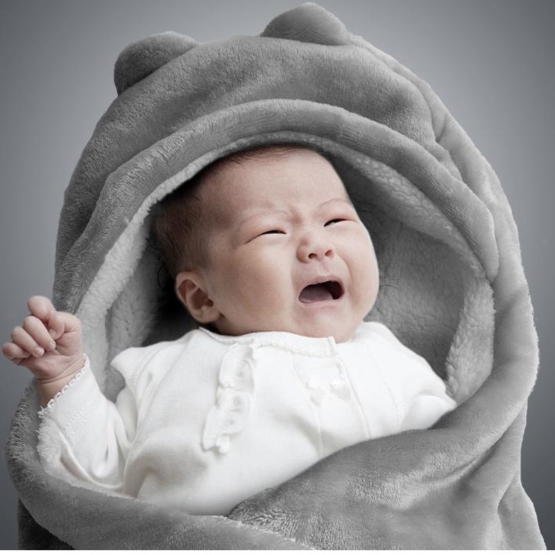 Túi Ngủ Dày Dặn Ấm Áp Chống Sốc Dành Cho Bé Sơ Sinh