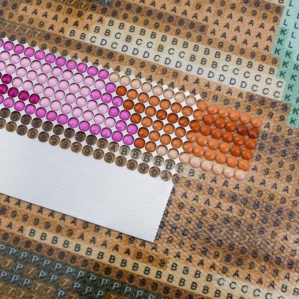 Thước Lưới Làm Tranh Đính Đá Thủ Công Diy Thời Trang