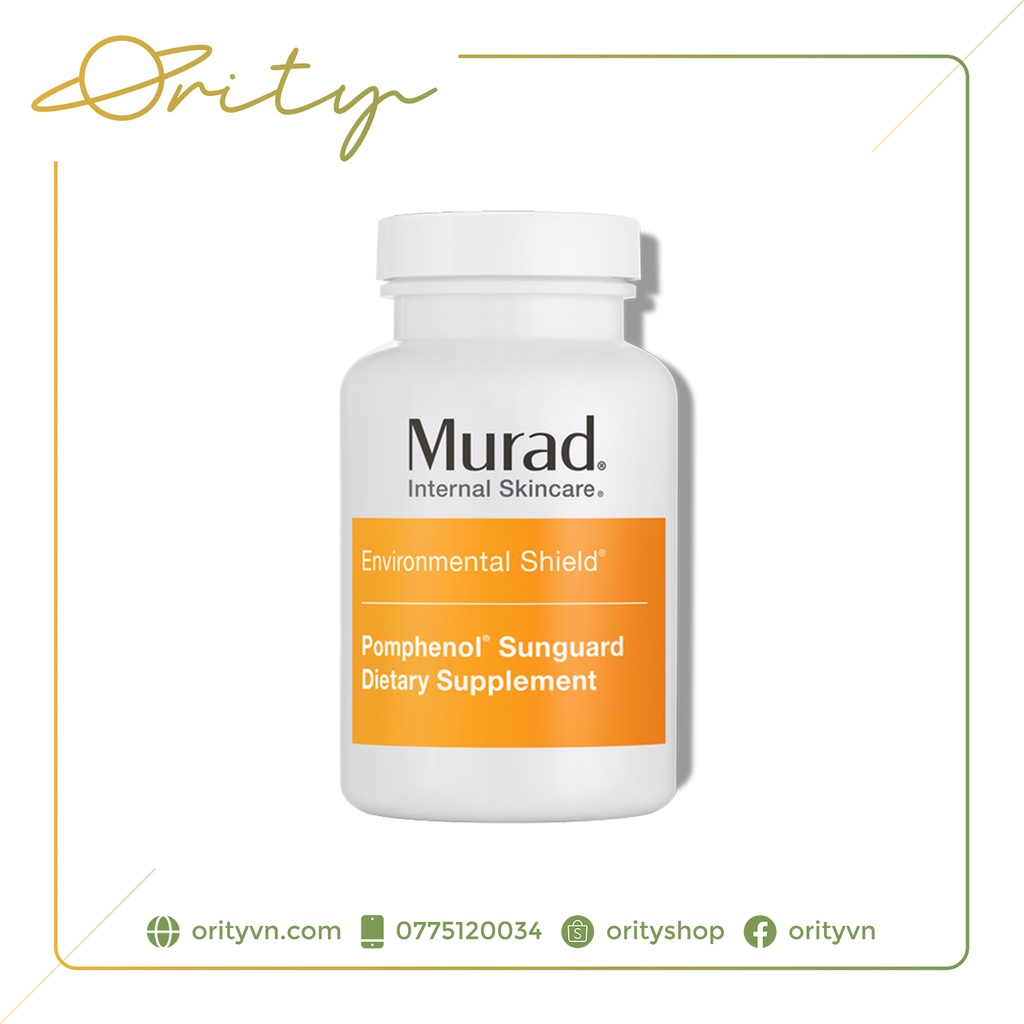 Viên uống chống nắng nội sinh Murad Pomphenol Sunguard Dietary Supplement