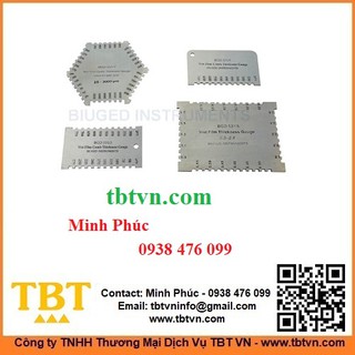 Thước đo độ dày sơn ướt 25-3000um