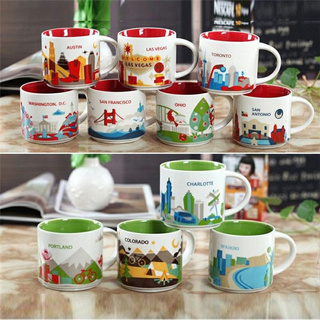 Starbucks ly uống nước starbuck 14oz