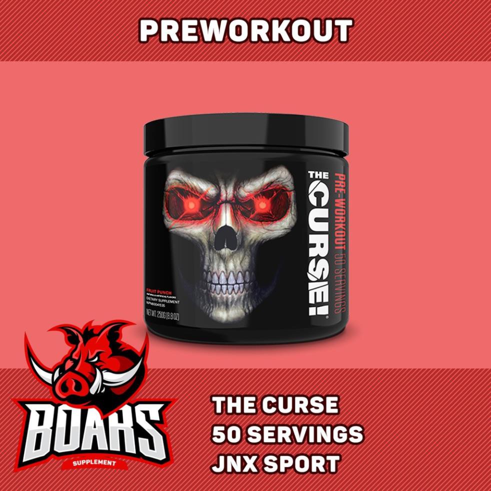 THE CURSE - TĂNG SỨC MẠNH PREWORKOUT SIÊU TIẾT KIỆM 50 LẦN DÙNG