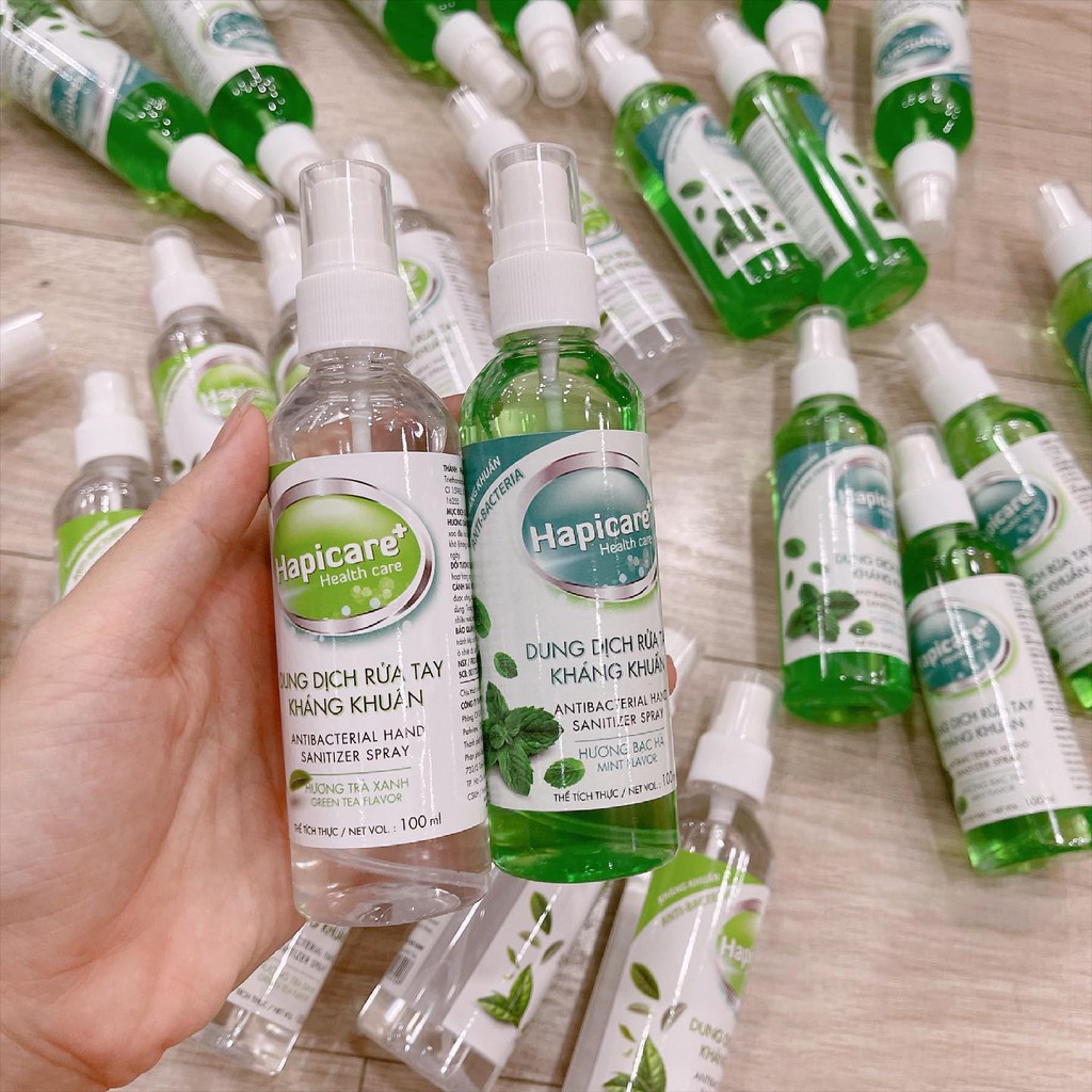 Nước Rửa Tay Kháng Khuẩn Hapicare plus 100ml | BigBuy360 - bigbuy360.vn