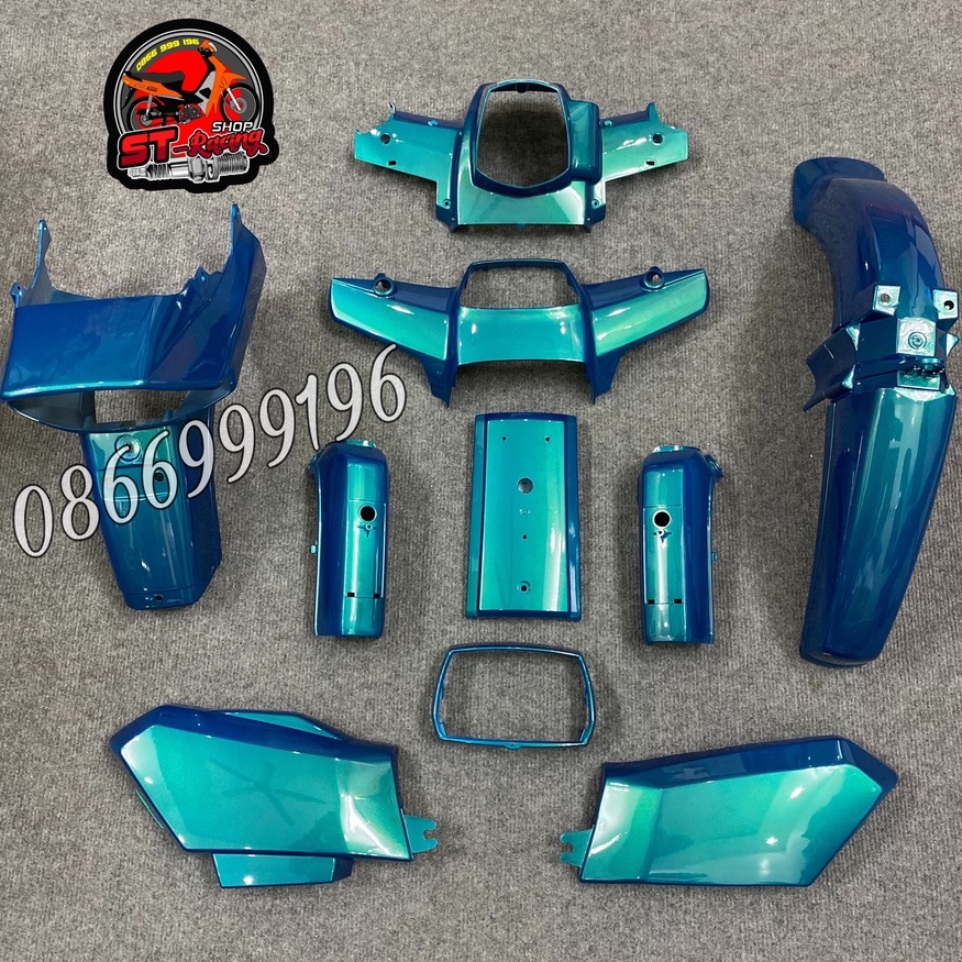 Dàn Áo - Bộ vỏ nhựa Dream ABS cao cấp đủ màu, lắp cho các xe Honda Dream II Thái Việt, TQ