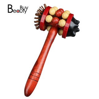 Cây lăn massage lưng bằng gỗ