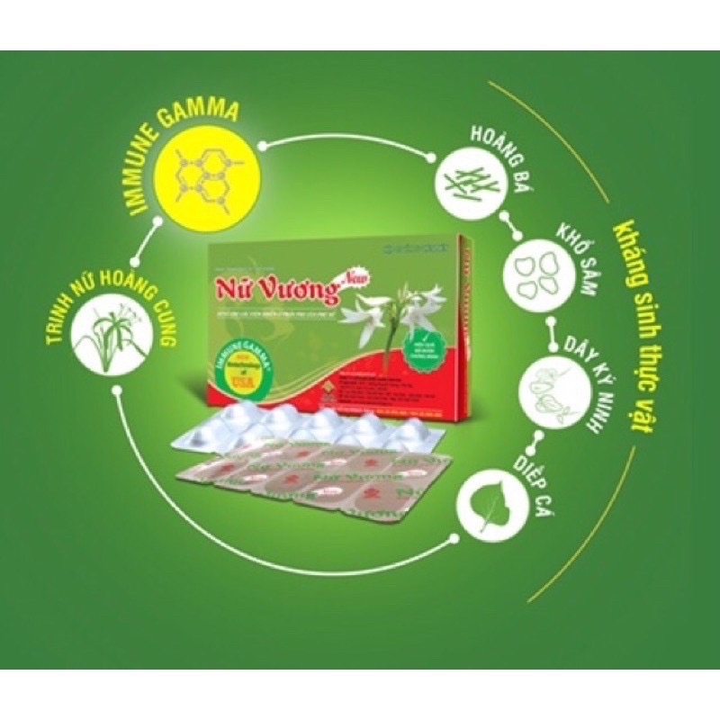 Nữ Vương New - viên uống phụ khoa hộp 30 viên