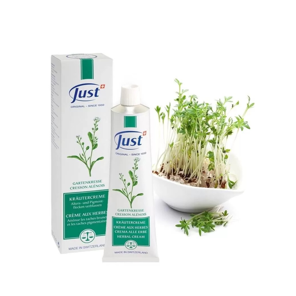 Kem Cress Garden Cress chính hãng [Swiss JUST] 100 ml (Sản xuất tại Thụy Sĩ)