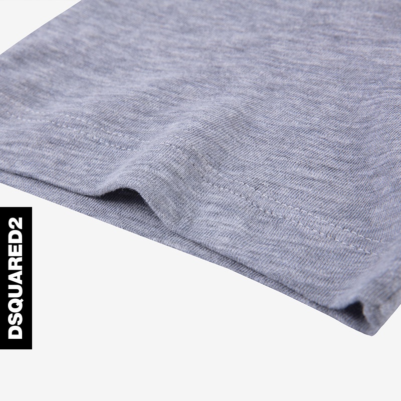 Áo Thun cotton Ngắn Tay In Hoạt Hình Đáng Yêu Thời Trang Xuân Hè Dành Cho Nam DSQUARED2 / D2 power