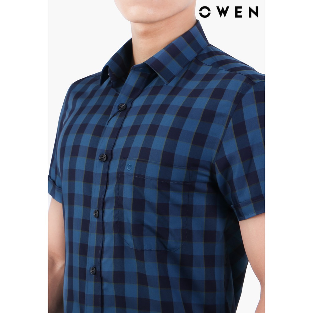 Áo sơ mi ngắn tay OWEN Regularfit - AR22697NT | BigBuy360 - bigbuy360.vn