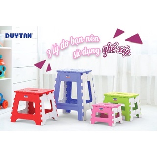 [CHÍNH HÃNG] GHẾ XẾP NHỰA DUY TÂN