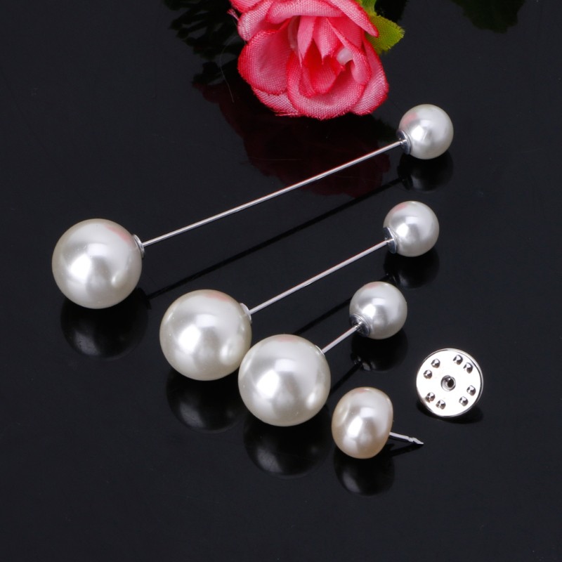 Ghim cài áo đính ngọc trai nhân tạo dành cho nữ