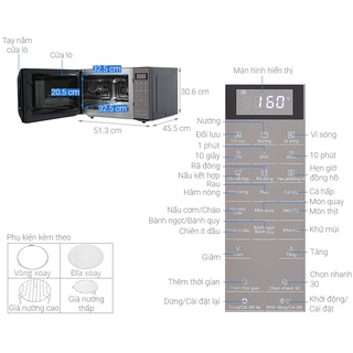 Lò Vi Sóng PANASONIC NN-CT66MBYUE