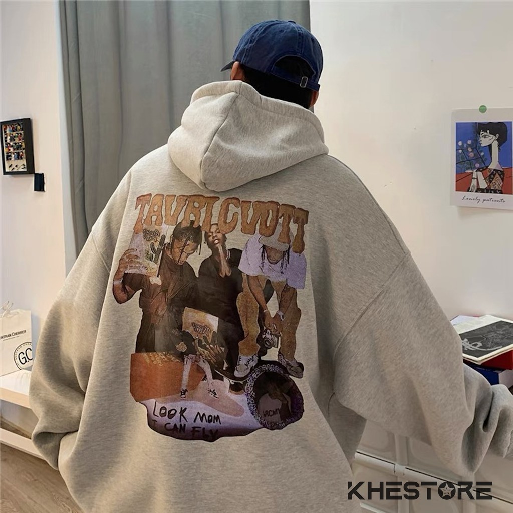 Áo Hoodie Khestore 3122 , Áo Hoodie Nam Nữ From Rộng , Hoodie nỉ bông | BigBuy360 - bigbuy360.vn