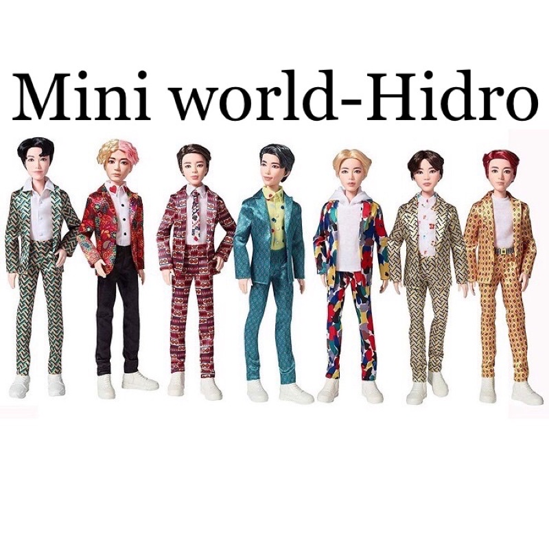 Búp bê thần tượng BTS Mattel full có khớp. BTS Idol Dolls