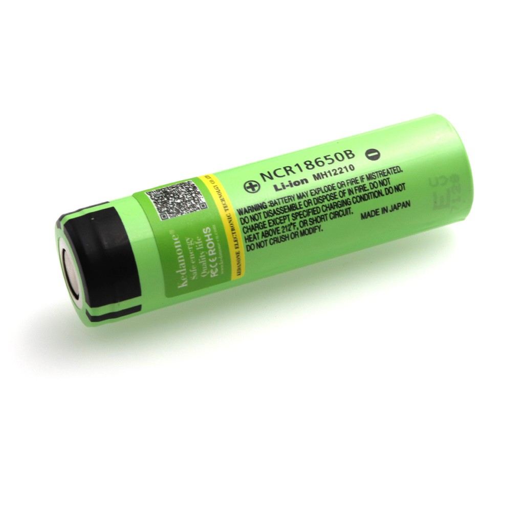 Pin Panasonic NCR18650B 3400 mAh mới đủ dung lượng 100%