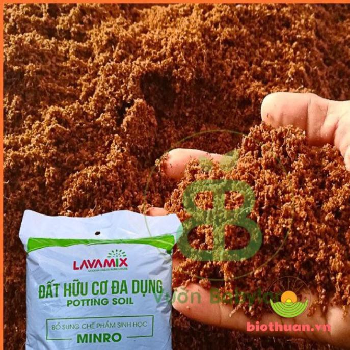 Đất Sạch Trồng Rau Lavamix 6.5dm Đa Năng