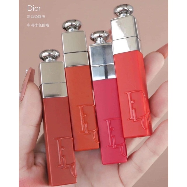 Chính hãng- Son DIOR Addict Lip Tint Mẫu Mới 2023 màu 451, 421,491,721, 561- LAMII BEAUTY