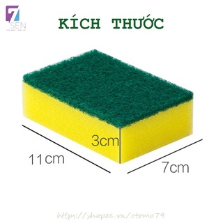 Miếng Mút Xốp Bọt Biển Cọ Rửa Chén Bát