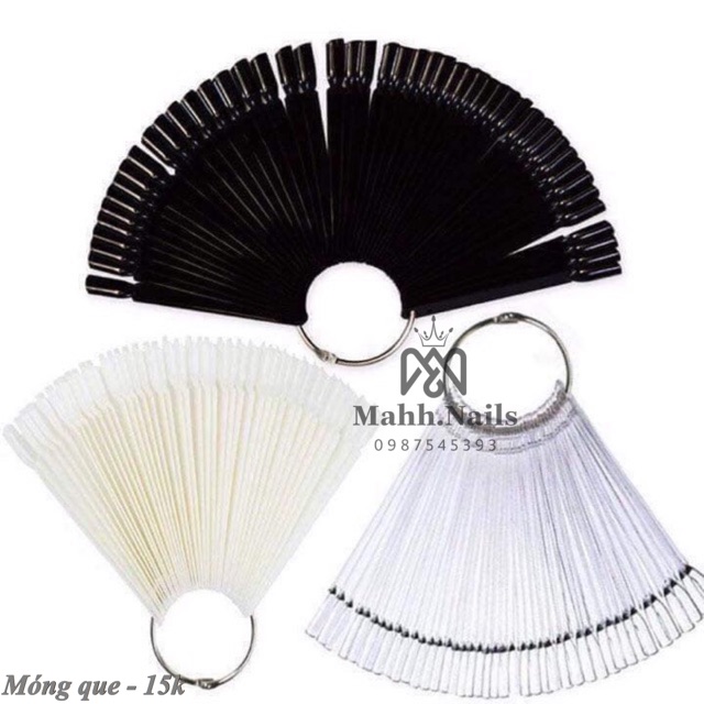 Món mẫu form vuông - Móng que tập sơn (túi 50c) MaiAnhNails