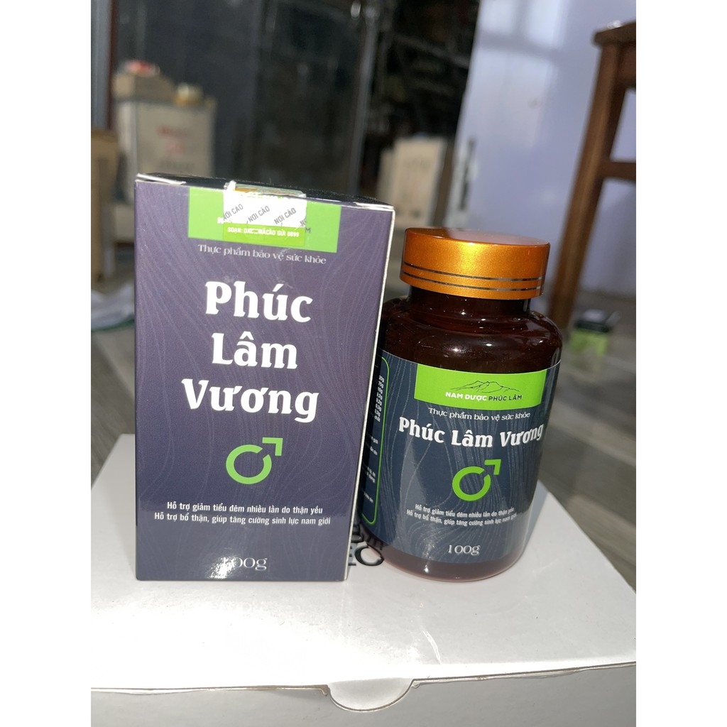 Sản phẩm gia đình làm: Thực phẩm tăng cường sinh lý nam PHÚC LÂM VƯƠNG