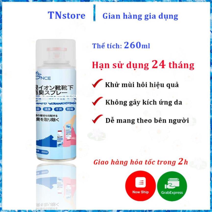 Chai Xịt Khử Mùi Giày Dép, Hôi Chân, Kệ Tủ Giày Công Nghệ Nhật Bản Nano Bạc Năm 2022